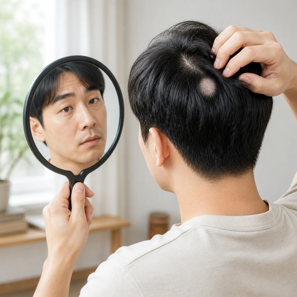 원형탈모 이미지 1